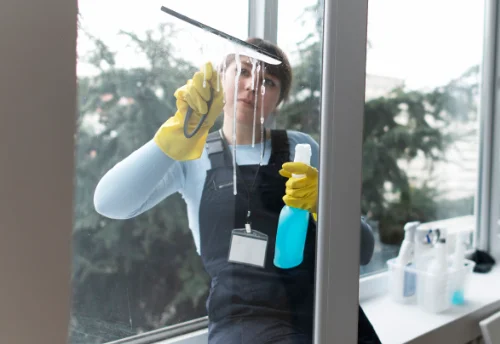 Nettoyage de vitres intérieures et extérieures à Cergy